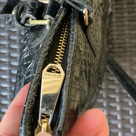 Brahmin Mini Asher Satchel Handbag - Picture 10 of 13